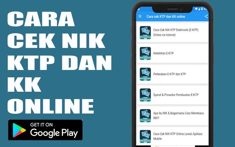 Download aplikasi cek ktp