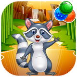 Bubble Shooter: Raccoon Rescue icône