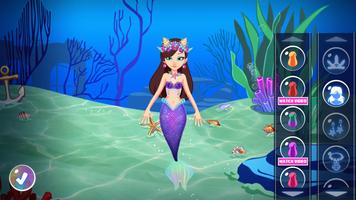Mermaid Underwater Games & Mermaid Princess 2019 ภาพหน้าจอ 2
