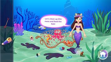 Mermaid Underwater Games & Mermaid Princess 2019 ภาพหน้าจอ 3