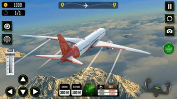 Airplane Game Sim Flight 3D capture d'écran 1