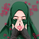 Kartun Muslimah Wallpaper & Quotes APK