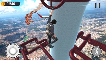 Go Only Jump Up Parkour Game Plakat