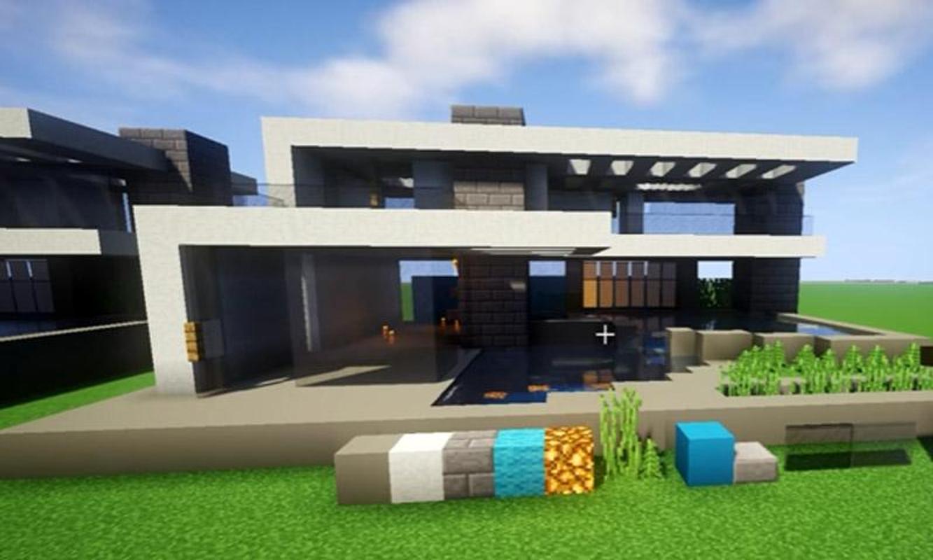 Modern house ide for minecraft video تصوير الشاشة 3