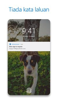 Microsoft Authenticator syot layar 1