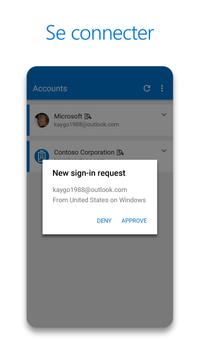 Microsoft Authenticator Affiche