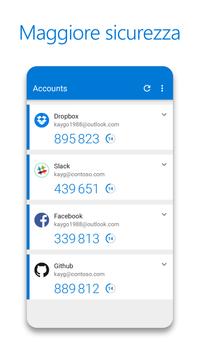 2 Schermata Microsoft Authenticator