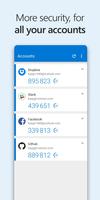 برنامه‌نما Microsoft Authenticator عکس از صفحه