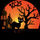 Halloween Cat Watch Face APK