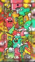 Wallpaper seni doodle screenshot 1