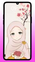 Hijab Girly Wallpapers HD 4K постер
