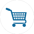 Simple shopping list icon