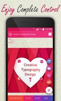 Creative Typography Design اسکرین شاٹ 3