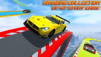 Extreme Car Stunt 3D Mega Ramp 截图 1