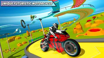 Zero Gravity Racing Rider: Moto Bike Trials Affiche