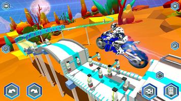 Zero Gravity Racing Rider: Moto Bike Trials تصوير الشاشة 2