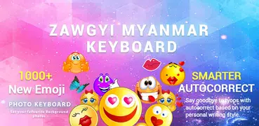 Zawgyi Myanmar keyboard
