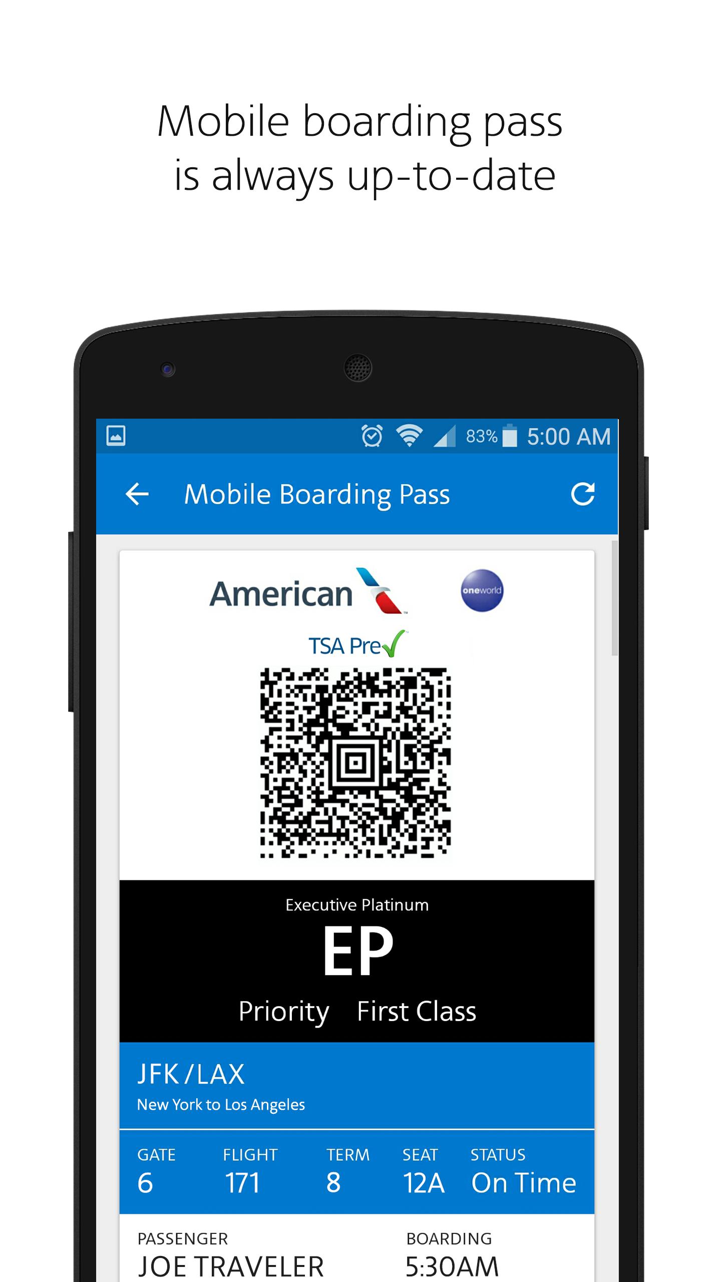 american airlines travel app