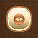 APK Brown Wooden Pattern Icons