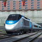 Bullet train simulator game 3d icon