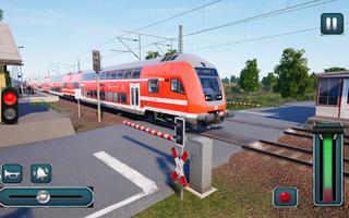 US City Train Games 3d Driving โปสเตอร์