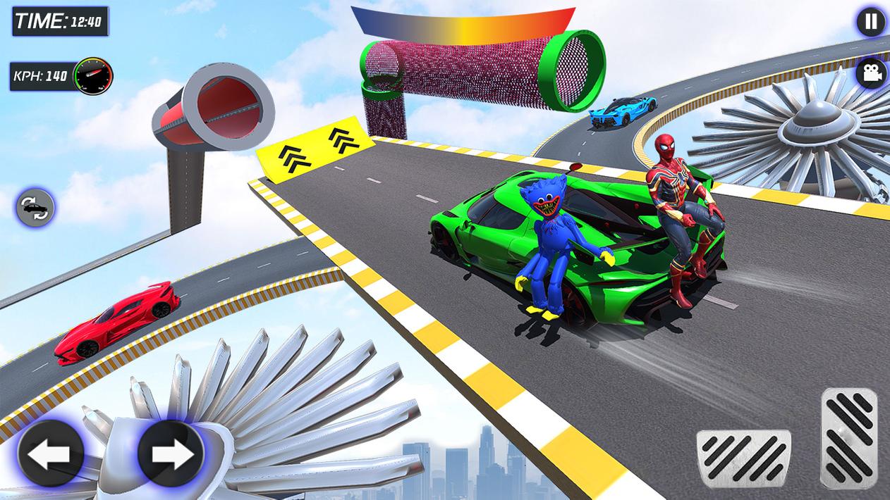 Spider Car Stunt Mega Ramp Car screenshot 4