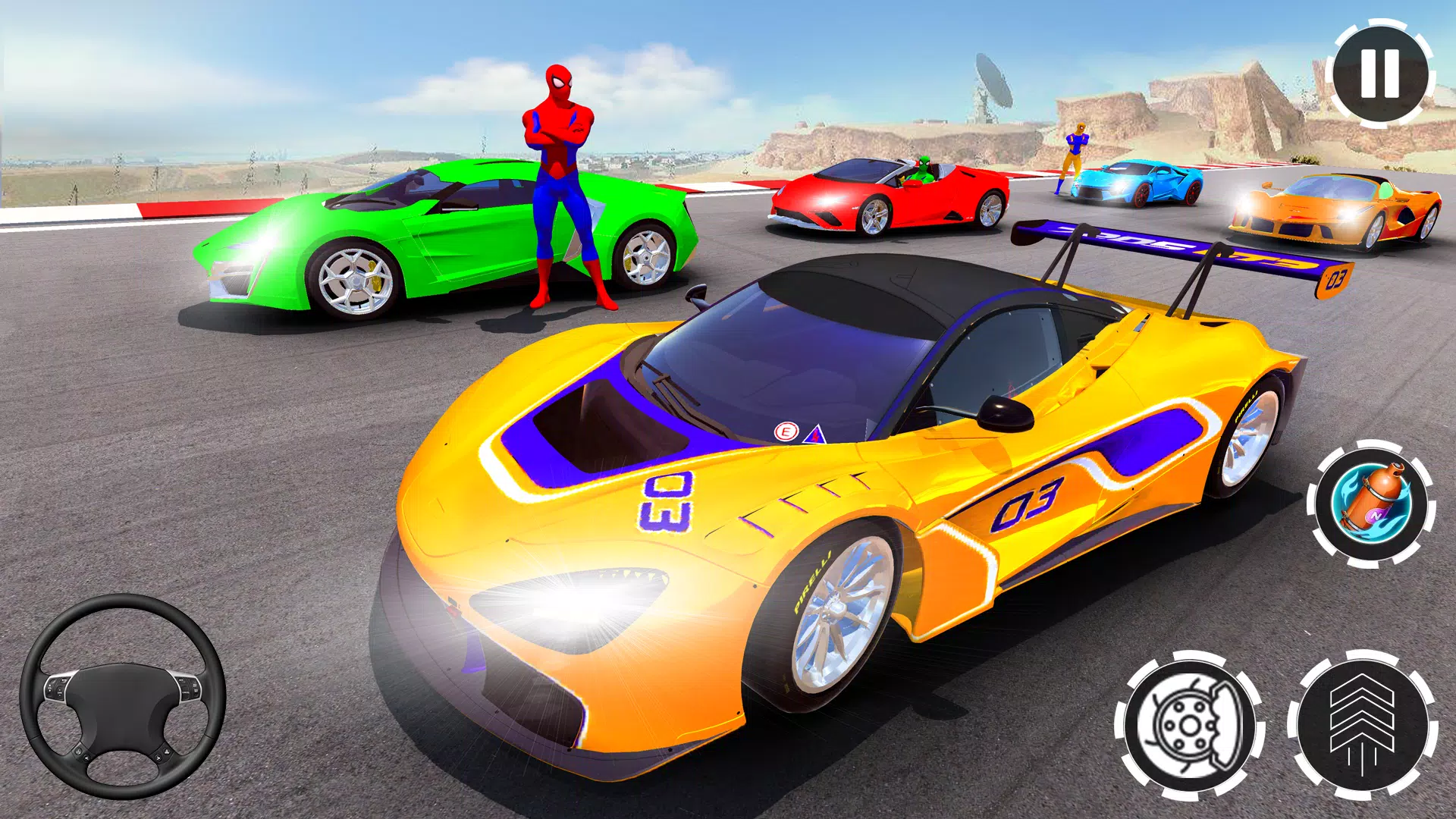 Corridas de carros GT Extreme: jogo de simulação