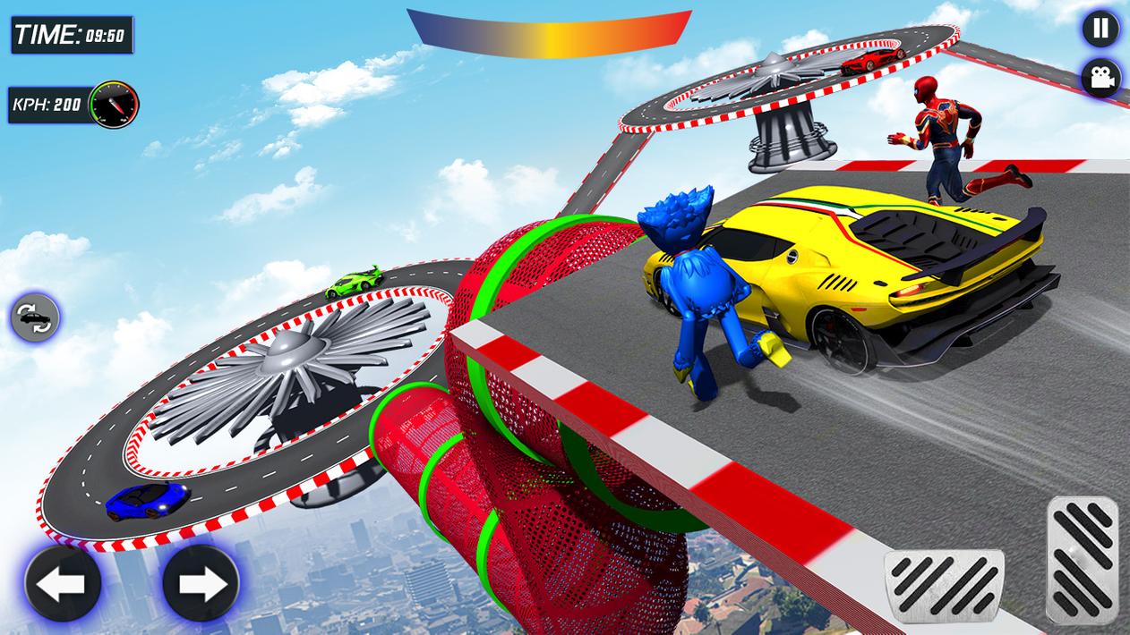 Spider Car Stunt Mega Ramp Car screenshot 17