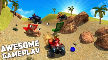 Impossible Ramp Stunts: Superhero Quad Bike تصوير الشاشة 3