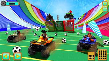 Impossible Ramp Stunts: Superhero Quad Bike تصوير الشاشة 2