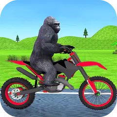 Jungle Animals Motorbike Adventure APK download