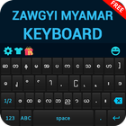 Zawgyi Myanmar keyboard ikon