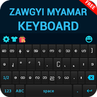 Clavier Zawgyi Myanmar icône