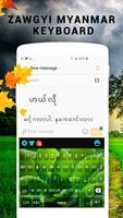 Clavier Zawgyi Myanmar capture d'écran 3