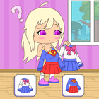 Help the Schoolgirl icône