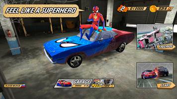 پوستر Spider Car Crash
