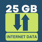 Daily Internet Data 25 GB Joke 아이콘