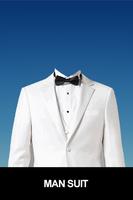 Man Suit Passport Photo Editor Plakat