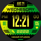 ikon 301 Modern Digital Watch Face