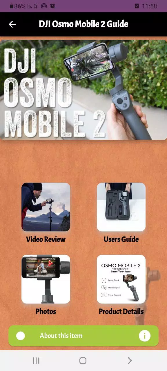 DJI Osmo Mobile 2 Guide APK for Android Download