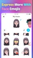 برنامه‌نما Memoji عکس از صفحه