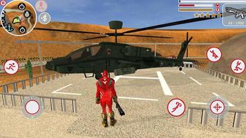 Iron Rope Hero War تصوير الشاشة 2