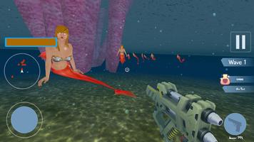 Cute Mermaid Rescue Underwater capture d'écran 2