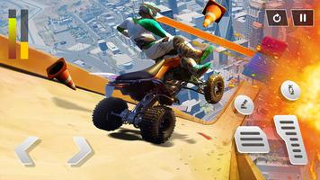 Flying ATV Crash: Quad Stunts Plakat