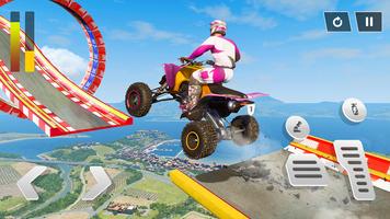 Flying ATV Crash: Quad Stunts Screenshot 2