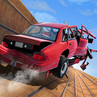Flying Car Crash: Real Stunts icône