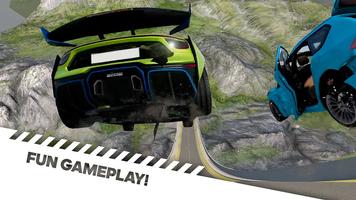 Ramp Crash Car - Deadly Fall Screenshot 1