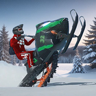 Snowmobile ATV Bike - Offroad Zeichen