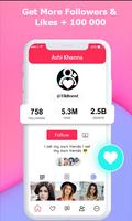 TikBoost: tiktok followers & fans & tiktok like capture d'écran 1