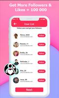 TikBoost: tiktok followers & fans & tiktok like imagem de tela 2